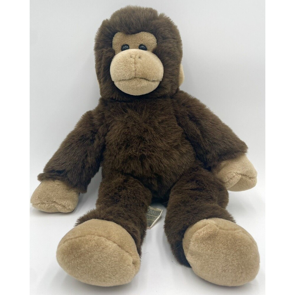 Build A Bear Workshop Vintage Brown Monkey/Chimp Plush BAB Sound Recording